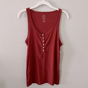 Aerie Real Soft Ribbed Tank size L